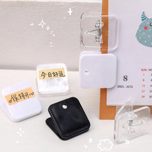 Load image into Gallery viewer, 5PCS Transparent Acrylic Clamp Paper Clips Ticket Holder Paper Documents Organizer Student School Office Supplies