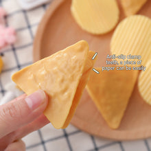 Load image into Gallery viewer, Creative Potato Chips Shaped Paper Clip Student Stationery Triangle Round Shape Planner Clip Binder Clips Food Seal Clip