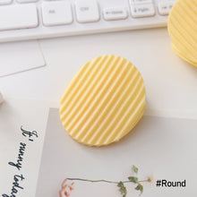 Load image into Gallery viewer, Creative Potato Chips Shaped Paper Clip Student Stationery Triangle Round Shape Planner Clip Binder Clips Food Seal Clip