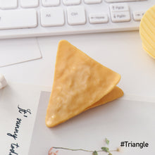 Load image into Gallery viewer, Creative Potato Chips Shaped Paper Clip Student Stationery Triangle Round Shape Planner Clip Binder Clips Food Seal Clip