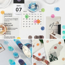 Load image into Gallery viewer, 100Pcs Washi Tape Hard Candy Series Paper Tape Hand Account DIY Decorative Stickers Photo Decor Masking Tape