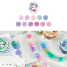 Load image into Gallery viewer, 100Pcs Washi Tape Hard Candy Series Paper Tape Hand Account DIY Decorative Stickers Photo Decor Masking Tape