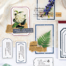 Load image into Gallery viewer, Fantasy Series Hollowing Frame Material Memo Pads DIY Material Paper Pack Junk Journal Scrapbooking Vintage Notes Stationery