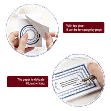 Load image into Gallery viewer, Fantasy Series Hollowing Frame Material Memo Pads DIY Material Paper Pack Junk Journal Scrapbooking Vintage Notes Stationery