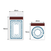 Load image into Gallery viewer, Fantasy Series Hollowing Frame Material Memo Pads DIY Material Paper Pack Junk Journal Scrapbooking Vintage Notes Stationery