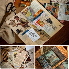 Load image into Gallery viewer, 60Pcs Travel Series Memo Pads Paper Material Book Diy Scrapbooking Sticky Notes Notepad Office School Supplies