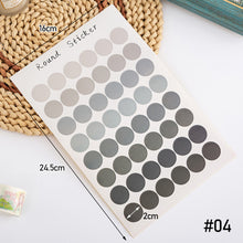 Load image into Gallery viewer, Korea Ins Dot Smiley Face Sticker Cartoon Hand Account Sticker Decoration Material Paper Small Custom Stickers