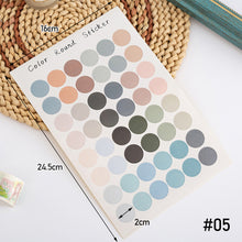 Load image into Gallery viewer, Korea Ins Dot Smiley Face Sticker Cartoon Hand Account Sticker Decoration Material Paper Small Custom Stickers
