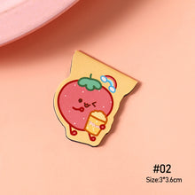 Load image into Gallery viewer, Cute Cartoon Bear Magnetic Bookmark Paper Clip Kawaii Rabbit Student Stationery Books Marker of Page School Office Supply