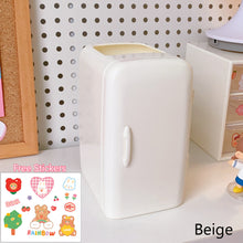 Load image into Gallery viewer, Kawaii Organizer Refrigerator Pen Holder Student Cute Large-capacity Desktop Organizer Storage Creative Tube Sweet Pencil Case