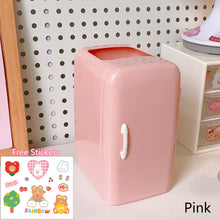 Load image into Gallery viewer, Kawaii Organizer Refrigerator Pen Holder Student Cute Large-capacity Desktop Organizer Storage Creative Tube Sweet Pencil Case