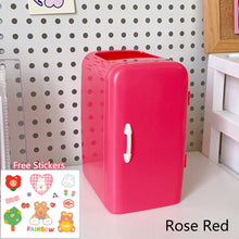 Load image into Gallery viewer, Kawaii Organizer Refrigerator Pen Holder Student Cute Large-capacity Desktop Organizer Storage Creative Tube Sweet Pencil Case