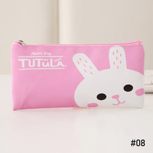 Load image into Gallery viewer, Cute Cartoon Animal Series Pencil Bag Portable Soft PU Pencil Case Stationery School Office Supplies for Kids Boys Girls