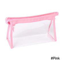 Load image into Gallery viewer, Waterproof Transparent Pencil Case Large Capacity PVC Pen Bag Cute Cartoon Travel Pouches Kawaii Cosmetic Bag Makeup Storage Stationery Box School Supplies