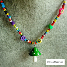 Load image into Gallery viewer, Romantic Colored Rice Beads Necklace Flower Bohemia Summer Mushroom Rainbow Beaded Necklace Choker Women Girl Jewelry Accessories