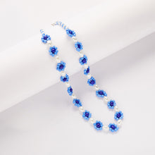 Load image into Gallery viewer, Romantic Colored Rice Beads Necklace Flower Bohemia Summer Pearls Beaded Necklace Choker Women Girl Jewelry Gift Accessories