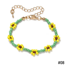 Load image into Gallery viewer, Creative Bohemia Summer Cute Flower Bracelet Daisy Beads Simple Bangle Romantic Women Girl Fashion Jewelry Accessories
