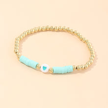 Load image into Gallery viewer, Creative Bohemia Summer Cute Soft Clay Bracelet Heart Beads Simple Bangle Romantic Women Girl Fashion Jewelry Accessories
