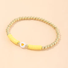 Load image into Gallery viewer, Creative Bohemia Summer Cute Soft Clay Bracelet Heart Beads Simple Bangle Romantic Women Girl Fashion Jewelry Accessories