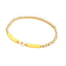 Load image into Gallery viewer, Creative Bohemia Summer Cute Soft Clay Bracelet Heart Beads Simple Bangle Romantic Women Girl Fashion Jewelry Accessories