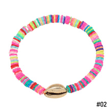 Load image into Gallery viewer, Creative Summer Cute Shell Soft Clay Bracelet Simple Bangle Fresh Romantic Women Girl Fashion Jewelry Accessories
