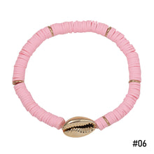 Load image into Gallery viewer, Creative Summer Cute Shell Soft Clay Bracelet Simple Bangle Fresh Romantic Women Girl Fashion Jewelry Accessories