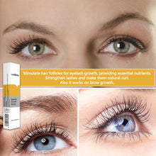Load image into Gallery viewer, 4ml Eyelash Growth Serum Eyelash Enhancer liquid Longer Fuller Thicker Lashes Eyelashes Eyebrows Enhancer Eyelash Care Product