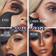 Load image into Gallery viewer, Multifunctional Eyeliner Contour Curve Creative Makeup Tools Shadow Eyeliner Card Models Card Cat Eye Makeup Tools Smoky Makeup