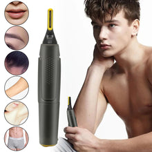 Load image into Gallery viewer, Mini Portable Ultra Thin Precision Trimmer Electric Nose Hair Trimmer Ear Trimmer for Men Nose Hair Shaver Waterproof Safe Clean Tool
