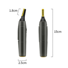 Load image into Gallery viewer, Mini Portable Ultra Thin Precision Trimmer Electric Nose Hair Trimmer Ear Trimmer for Men Nose Hair Shaver Waterproof Safe Clean Tool