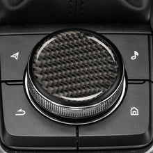 Load image into Gallery viewer, 2Pcs Car Real Volume Button Cover Trim for Mazda CX-5 2017-2018 Auto Styling Carbon Fiber