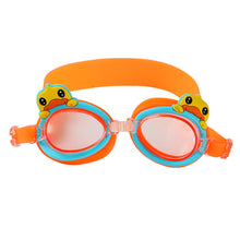 Load image into Gallery viewer, Colorful Adjustable Cute Cartoon Children Kids Waterproof Silicone Anti Fog UV Shield Swimming Diving Glasses Goggles Eyewear