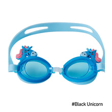 Load image into Gallery viewer, Colorful Adjustable Cute Cartoon Children Kids Waterproof Silicone Anti Fog UV Shield Swimming Diving Glasses Goggles Eyewear