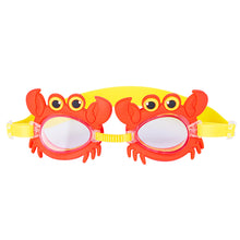 Load image into Gallery viewer, Colorful Adjustable Cute Cartoon Children Kids Waterproof Silicone Anti Fog UV Shield Swimming Diving Glasses Goggles Eyewear