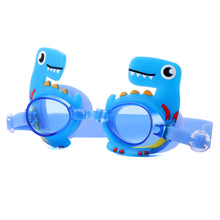 Load image into Gallery viewer, Colorful Adjustable Cute Cartoon Children Kids Waterproof Silicone Anti Fog UV Shield Swimming Diving Glasses Goggles Eyewear