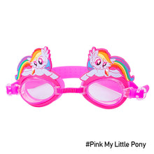 Load image into Gallery viewer, Colorful Adjustable Cute Cartoon Children Kids Waterproof Silicone Anti Fog UV Shield Swimming Diving Glasses Goggles Eyewear