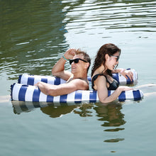 Load image into Gallery viewer, Summer Inflatable Foldable Floating Row Swimming Pool Water Hammock Air Mattresses Bed Beach Pool Toy Water Lounge Chair