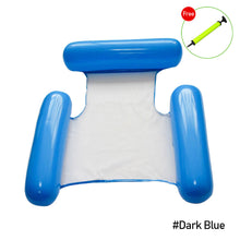 Load image into Gallery viewer, Summer Inflatable Foldable Floating Row Swimming Pool Water Hammock Air Mattresses Bed Beach Pool Toy Water Lounge Chair
