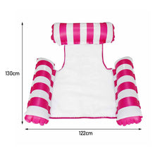 Load image into Gallery viewer, Summer Inflatable Foldable Floating Row Swimming Pool Water Hammock Air Mattresses Bed Beach Pool Toy Water Lounge Chair
