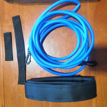 Load image into Gallery viewer, 3M Adjustable Swim Training Resistance Elastic Belt Swimming Exerciser Safety Swimming Belt Swim Tether Elastic Rope Band