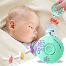Load image into Gallery viewer, Baby Electric Nail Trimmer Kid Nail Polisher Tool Baby Care Kit Manicure Set Easy To Trim Nail Filer Clippers For Newborn