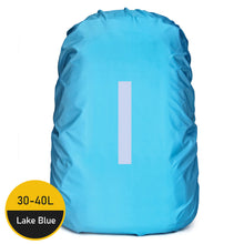 Load image into Gallery viewer, 30-40L Reflective Backpack Rain Cover Outdoor Cycling Hiking Climbing Bag Cover Waterproof Rain Cover For Backpack