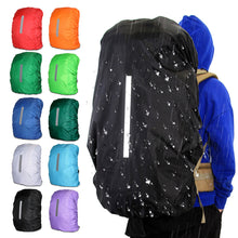 Load image into Gallery viewer, 40-50L Reflective Backpack Rain Cover Outdoor Cycling Hiking Climbing Bag Cover Waterproof Rain Cover For Backpack