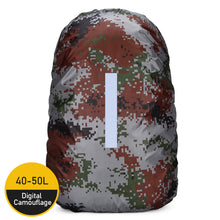 Load image into Gallery viewer, 40-50L Reflective Backpack Rain Cover Outdoor Cycling Hiking Climbing Bag Cover Waterproof Rain Cover For Backpack
