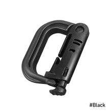 Load image into Gallery viewer, Outdoor Camping Equipment EDC Gear Muti Tool Tac Link Keychain Snap Hook D-Ring Buckle Carabiner Clasp Clip Hiking Accessories