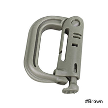 Load image into Gallery viewer, Outdoor Camping Equipment EDC Gear Muti Tool Tac Link Keychain Snap Hook D-Ring Buckle Carabiner Clasp Clip Hiking Accessories