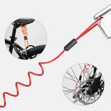 Load image into Gallery viewer, 1.2M Security Anti Thief Motorbike Motorcycle Wheel Disc Brake Alarm Lock Reminder Spring Cable Protection Alarm Locks