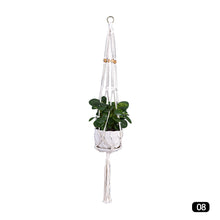Load image into Gallery viewer, Hanging Handmade Macrame Plant Hanger Flower Pot Planter Hanger For Wall Decoration Countyard Garden Hanging Basket