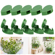 Load image into Gallery viewer, 10PCS Plant Climbing Wall Fixture Clips Self-Adhesive Invisible Vines Hook Support Rattan Vine Bracket Fixed Buckle Garden Wall Fixer Wire Fixing Snap