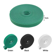 Load image into Gallery viewer, 3M/Roll Green Nylon Plant Ties Garden Twine Plant Ties Nylon Plant Bandage Garden Hook Loop Bamboo Cane Wrap Support Accessories